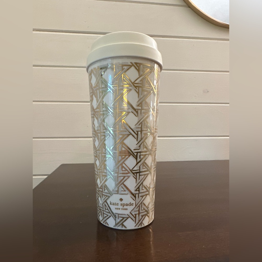 Kate Spade Acrylic Coffee Mug Tumbler